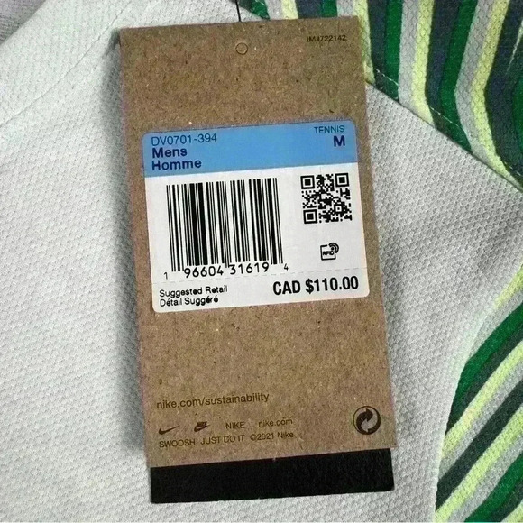 💰HUGE CLEARANCE SALE 💰 NWT Nike Court Dri-Fit Slam Alcaraz Mens Shirt - Picture 4 of 5